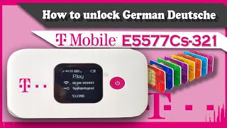 How to unlock Germany T-Mobile Huawei E5577Cs-321  firmware v 21.333.63.01.55