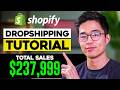 The ONLY Shopify Dropshipping Tutorial You Need 2025 Ultimate Step By Step For Beginners
