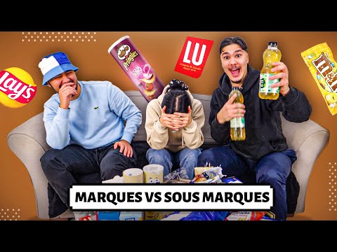 MARQUE VS SOUS MARQUE AVEC MES FRERES (ils sont trop nuls)