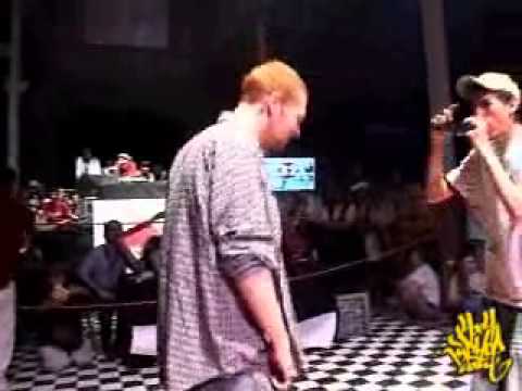 JPelirrojo vs Delson Batalla de los gallos 2006 Semifinales Madrid 2006 4x4HH