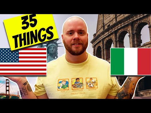 35 Differences Between Italy & America (From an American in Italy)
