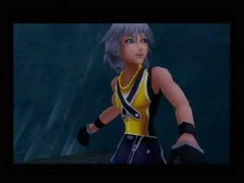 Kingdom Hearts 1 Hallow Bastion Riku Rising Falls Cutscene