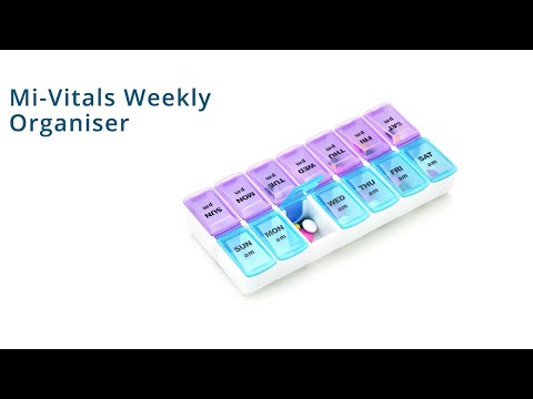 Mi Vitals AM/PM Week Organiser