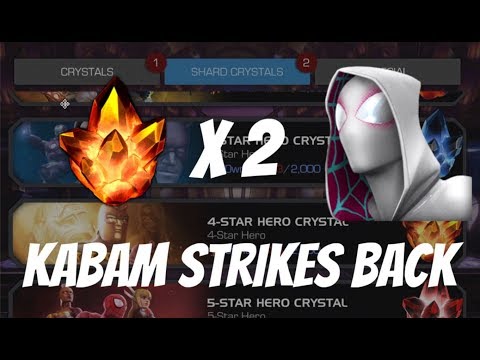 4 Star Crystal Opening - Marvel Contest of Champions