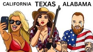 All US State Stereotypes Explained By a German