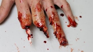 Tutorial: Mutilated Hand Makeup (Using Wax)