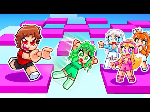 Techy Plays Color Block In Roblox With MY CRAZY FAN GIRLS...