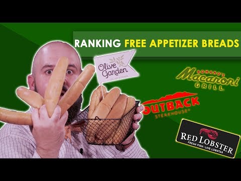 Ranking Free Appetizer Breads--Bless Your Rank
