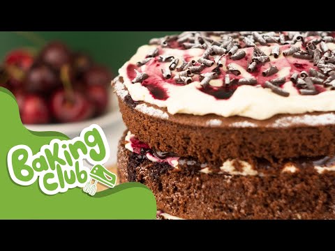 How to Make Black Forest Gateau - Baked In's December 2021 Baking Club box