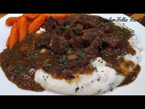 Beef Tips w / Debris Gravy