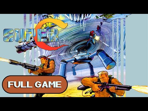 Super C (Super Contra) NES FULL GAME Longplay Gameplay Walkthrough Playthrough VGL
