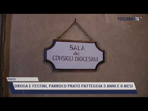 2021-12-08 PRATO - DROGA E FESTINI, PARROCO PRATO PATTEGGIA 3 ANNI E 8 MESI