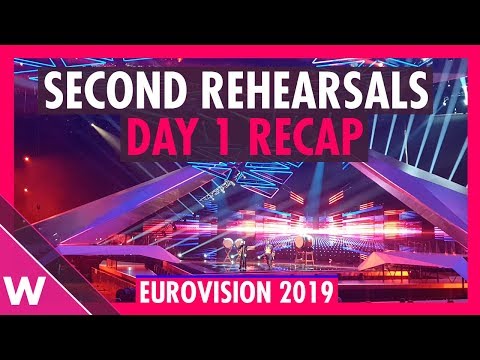 Eurovision 2019 Second Rehearsals recap Semi-Final one | Day 1 (May 9) | wiwibloggs