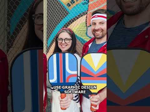 How to create Pickleball-themed artwork and designs for your gear?