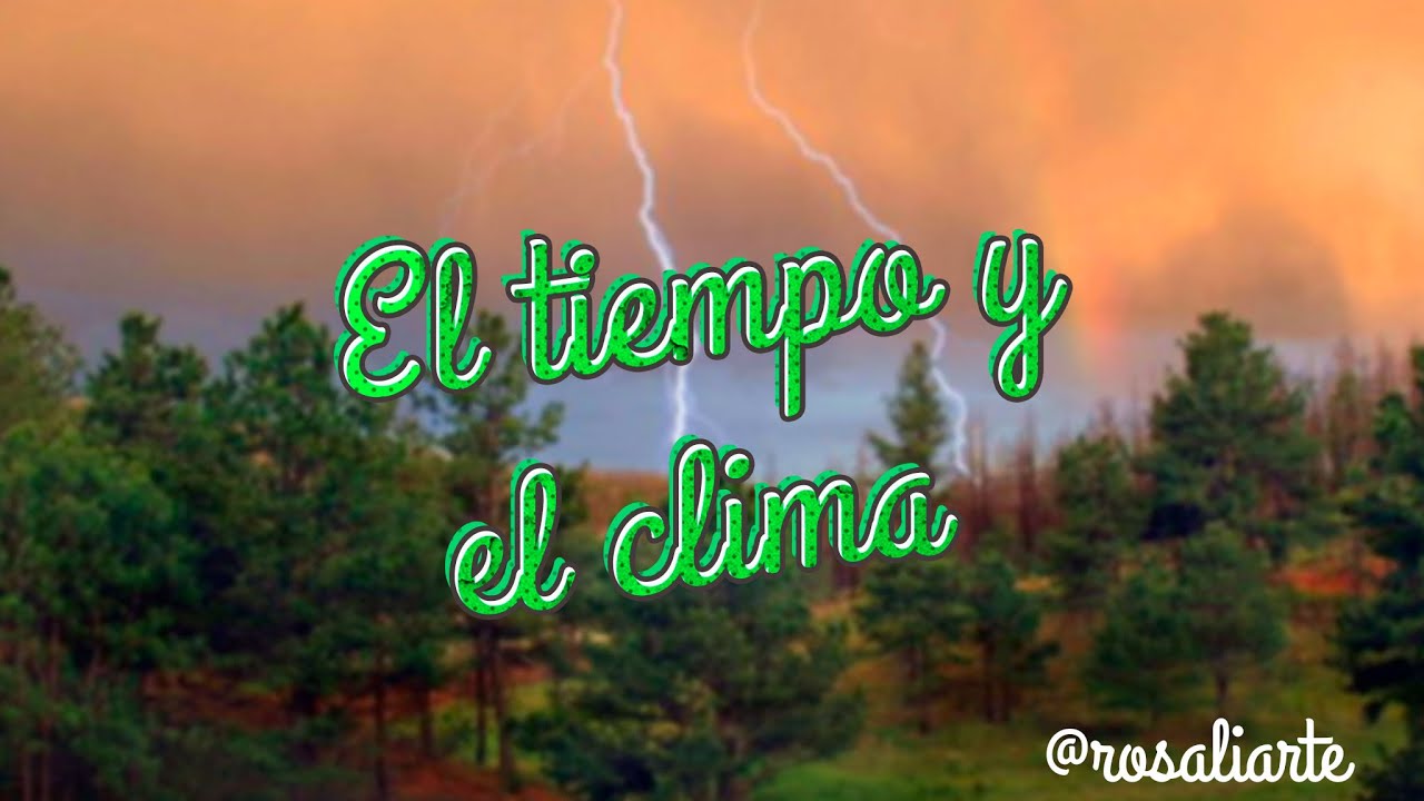Tiempo y Clima - Unidad 4 de Geografía para 1º ESO