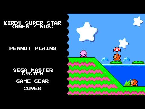 Peanut Plains - Kirby Super Star (SNES/NDS) - Sega Master System / GG Cover