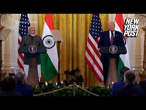Indian Prime Minister Modi during Trump meet: 'Make India Great Again'