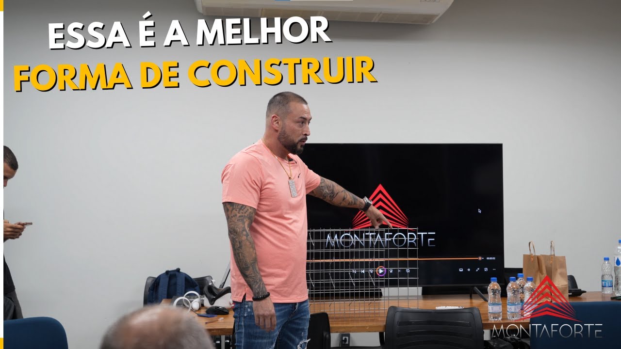 Palestra na Universidade Federal do Rio de Janeiro: CEO DA MONTAFORTE fala sobre construção com EPS