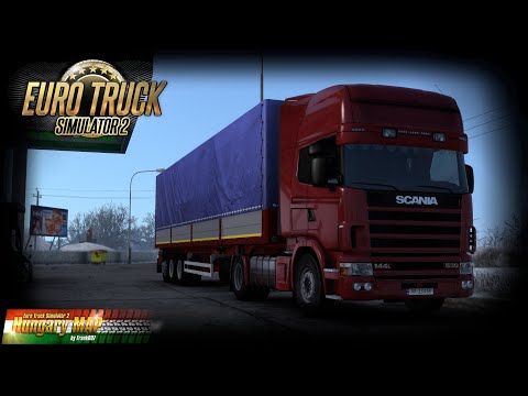 ETS2 1.43 | New SCANIA parts and old trailer | Hungary map | On The Road With ETD-TRANSPORT