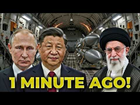 SECRET RUSSIA + CHINA AIRLIFT TO IRAN EXPOSED — Carrier Killer Missiles Suspected