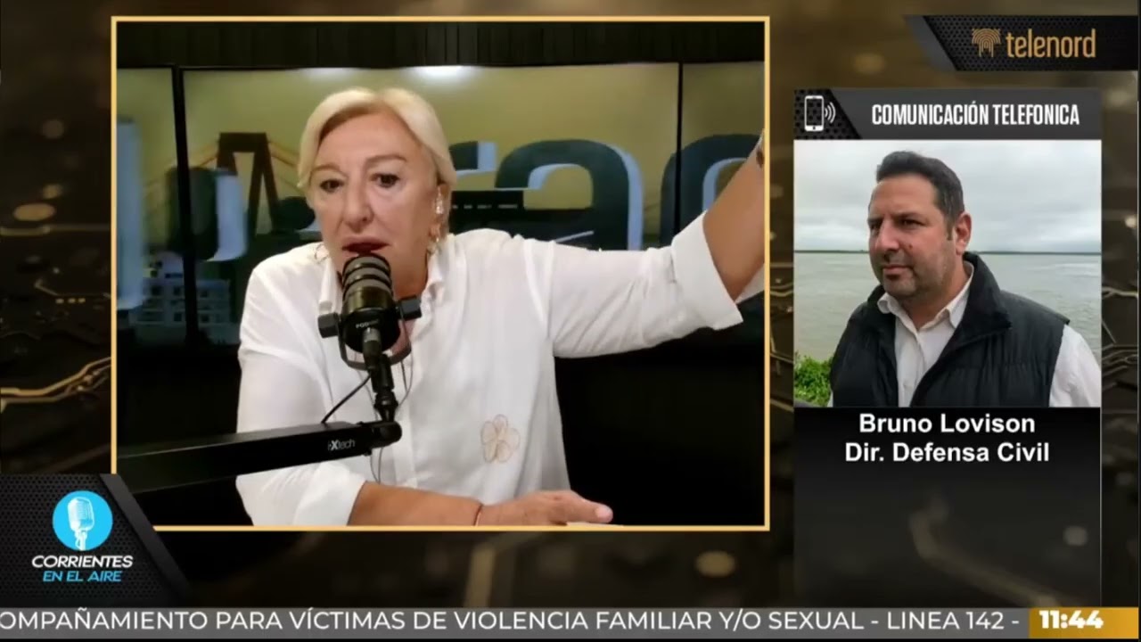 Bruno Lovison: "El pronóstico nos indica una emergencia de largo plazo que se extenderá hasta marzo o abril"