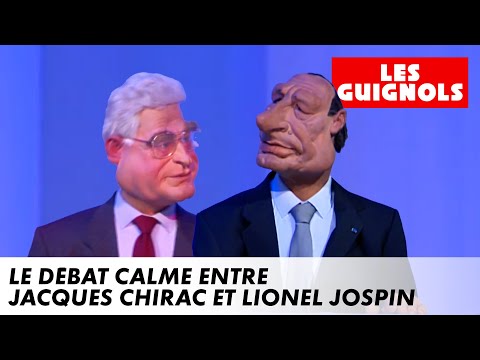 Le débat calme entre Jacques Chirac et Lionel Jospin - Les Guignols - CANAL+