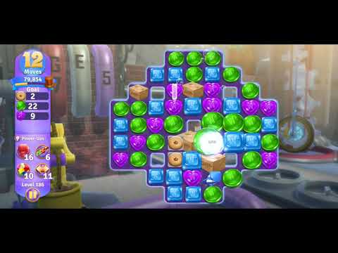 Willy Wonka's World of Candy - Level 186 Complete - No Hacks / No Boosters (Android/IOS)