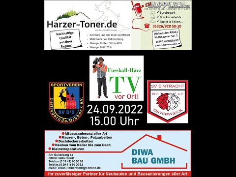 24.09.2022, SV Darlingerode/​Drübeck - SV Eintracht Osterwieck 3:2 (2:2)  POKAL DES LANDRATES