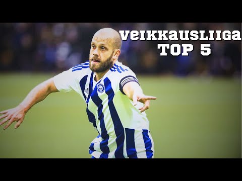 Veikkausliiga kierroksen TOP 5 MAALIT