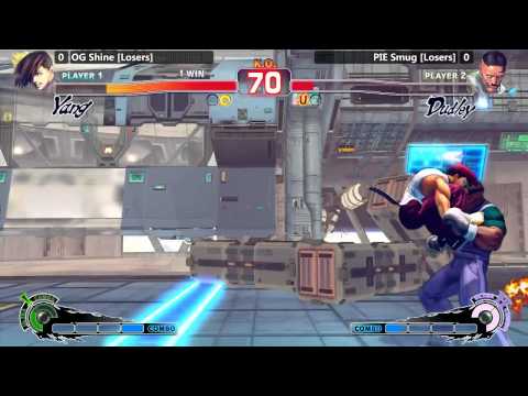 USF4 @ NLBC #137 Grand Finals - PIE Smug vs OG Shine [720p/60fps]