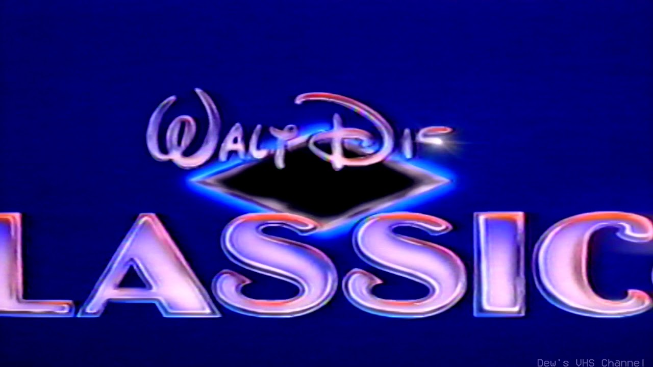 1989 Walt Disney Classics logo 1080p 60FPS