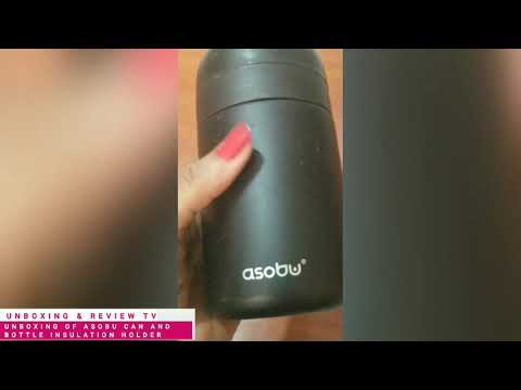Unboxing of Asobu Can And Bottle Insulation Holder / Keep Your Drink Cold With This Product