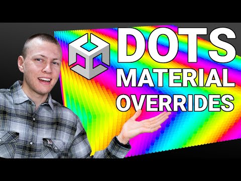 Material Property Overrides - Change Entity Materials in Parallel - DOTS Tutorial [ECS Ver. 0.17]