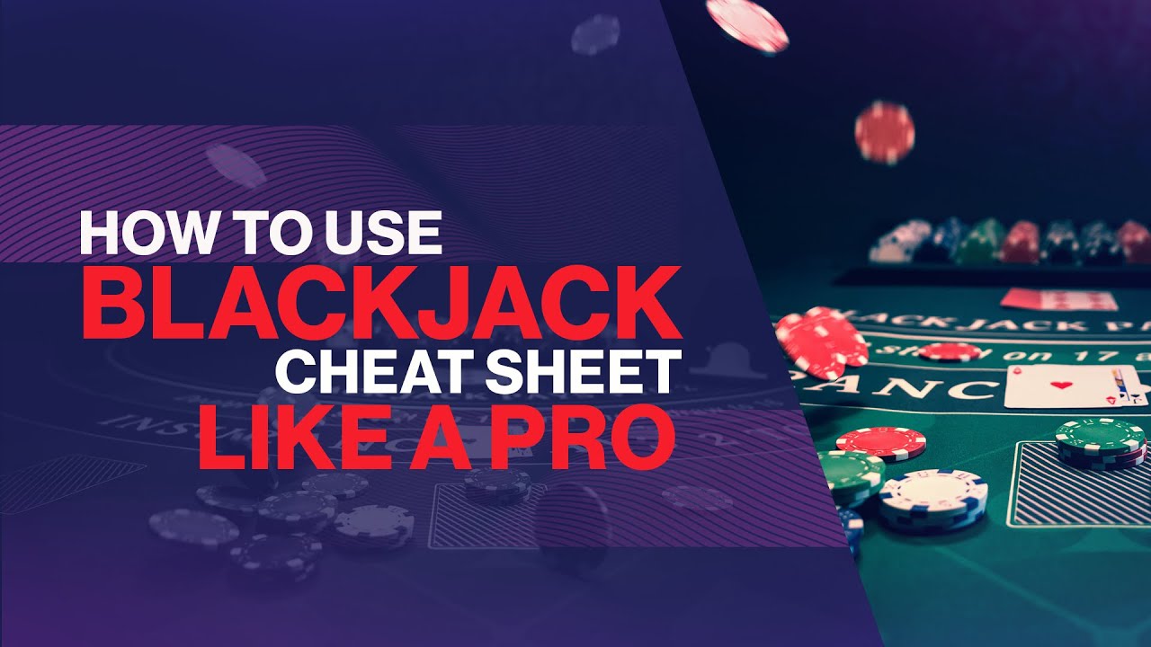 This Simple Chart Can Beat the Casino?! Blackjack Cheat Sheet Explained!