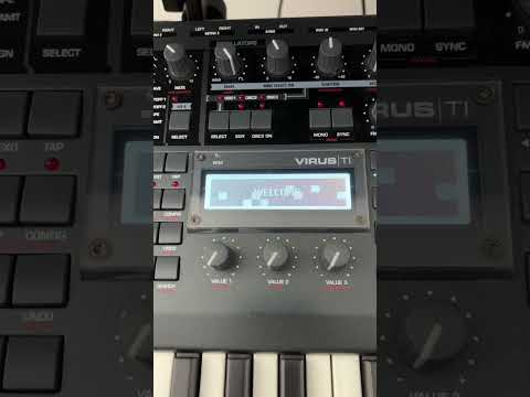 Access Virus TI 61-Key Digital Synthesizer 2005 - Black image 17