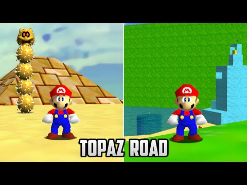 ⭐Super Mario 64: Topaz Road - Longplay