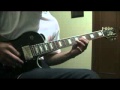 Obscura - Velocity guitar solo cover 