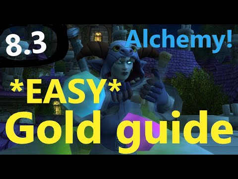 WoW BFA GOLD 2020 with  Alchemy! *EASY*