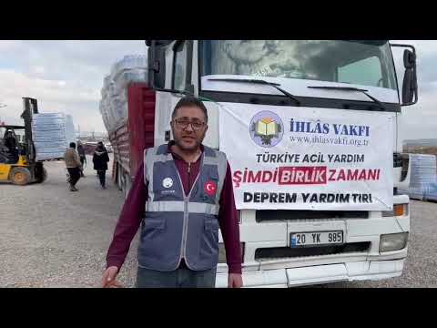 Denizli'den Çıkan Tırımız Maraş'a Ulaştı!