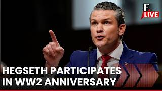 Hegseth LIVE: United States Secretary of War Gives Speech In Events Marking WW2 Anniversary