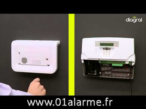 comment installer alarme diagral