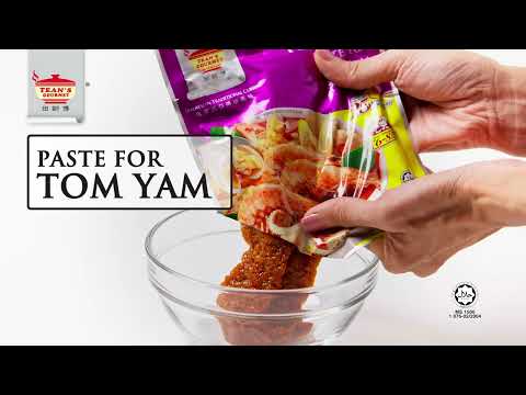 Tean's Gourmet Paste For Tom Yam Cooking Instructions