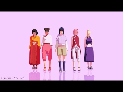 【NARUTO MMD】Hyolyn - See Sea - HANABI*TENTEN*HINATA*SAKURA*INO