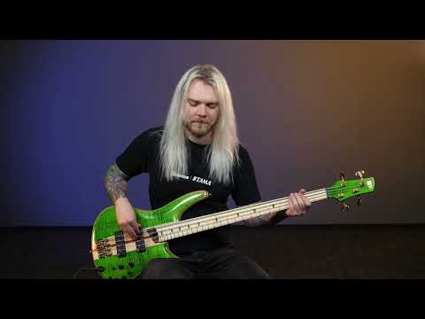 Демонстрация звучания бас-гитары Ibanez SR4FMDX