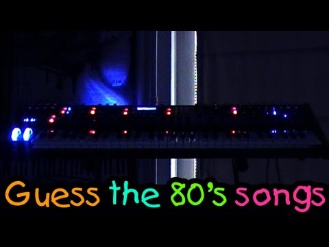 DAVE SMITH POLY EVOLVER DSI synthesizer demo review 80's music hits songs after unboxing & connect