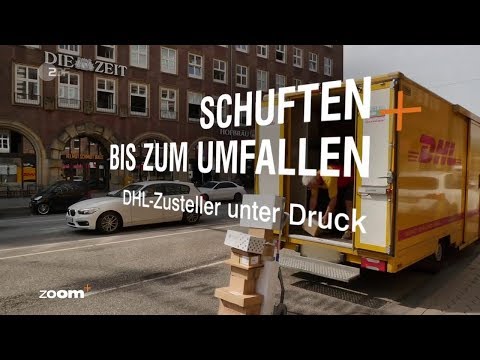 TV documentary: Working to the point of collapse - DHL delivery drivers under pressure - ZDFZoom