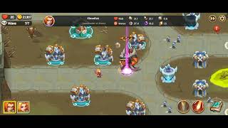 Boss in empire defender td - android gameplay