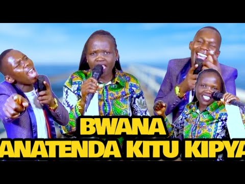 BWANA ANATENDA KITU KIPYA, JESUS IS DOING NEW THING (Frida Ngundo cover) Minister Danybless & Neema