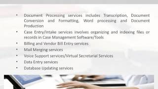Secretarial and Administrative Support Services in India