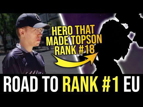 HERO that made Topson Rank 18 in just 3 days DOTA 2
